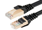Flexible Cat 7 Ethernet Cable SSTP Patch Cord PVC Jacket HDPE Insulation supplier